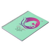 Unique unicorn design notebook  ノートブック (左側)