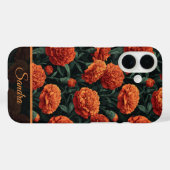 Unique Valentine'S Day Gift Carnation Floral Custo Case-Mate iPhoneケース (裏面 (横))