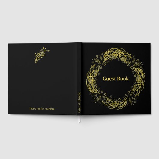 Unique Vintage Botanical. ゲストブック (全面)