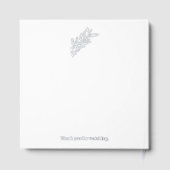 Unique Vintage Botanical. ゲストブック (裏面)