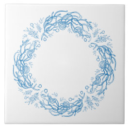 Unique Vintage Botanical. タイル