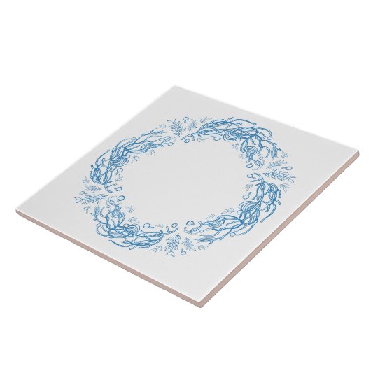 Unique Vintage Botanical. タイル (側面)