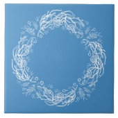 Unique Vintage Botanical. タイル (正面)