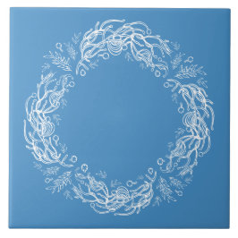 Unique Vintage Botanical. タイル