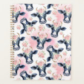 Unique Vintage Cows Planner Journal プランナー手帳 (正面)