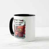 Unique Volunteer Firefighter Dalmation マグカップ (正面左)