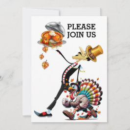 Unique Waiter Invitation 招待状