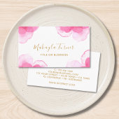 Unique Watercolor  名刺