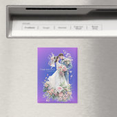 Unique  Wedding Gift マグネット (インサイチュ (食洗機))