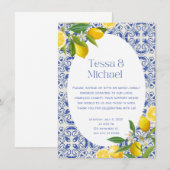 Unique Wedding Invitation Design for a Charitable  招待状 (正面/裏面)