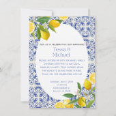 Unique Wedding Invitation Design for a Charitable 招待状 (正面)