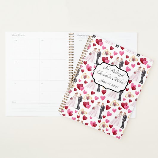 Unique Wedding Planner for the Bride & Groom  プランナー手帳 (ディスプレー)
