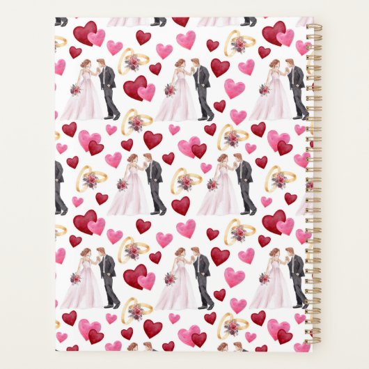 Unique Wedding Planner for the Bride & Groom  プランナー手帳 (裏面)