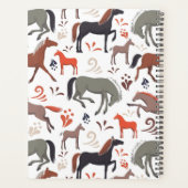 Unique Wild Horses Planner Journal プランナー手帳 (裏面)