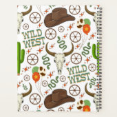 Unique Wild West Planner Journal プランナー手帳 (裏面)