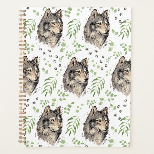Unique Wolf Planner Journal プランナー手帳 (正面)