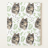 Unique Wolf Planner Journal プランナー手帳 (裏面)