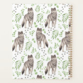 Unique Wolf Planner Journal プランナー手帳 (裏面)