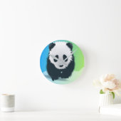 Unique WOLF / ZODIAC / GALAXY Design – Stylish Gif ラウンド壁時計 (ホーム)