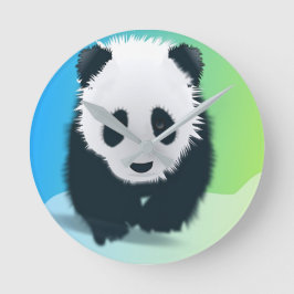 Unique WOLF / ZODIAC / GALAXY Design – Stylish Gif ラウンド壁時計