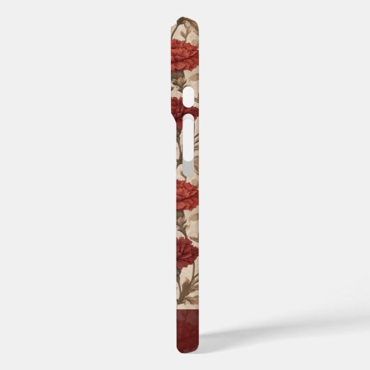 Unique Women Gift Carnation Custom Case-Mate iPhoneケース (裏面 / 左)