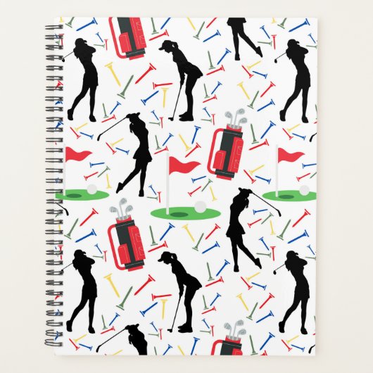 Unique Women’s Golf Planner Journal プランナー手帳 (正面)
