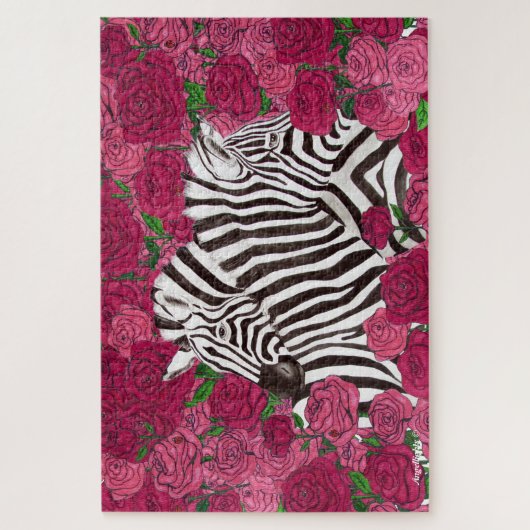 Unique Zebras ジグソーパズル (縦)