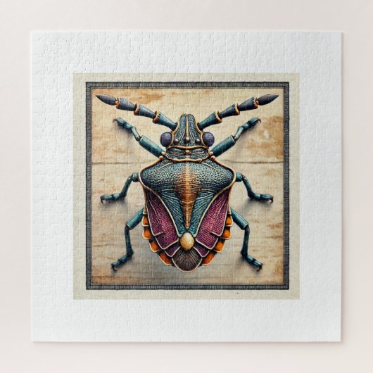 Uniqueheaded Bug 130724IREF107 - Watercolor ジグソーパズル (縦)