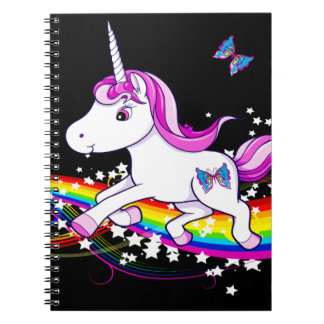 UniRainbowのユニコーン ノートブック