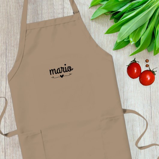 Unisex cooking apron, Adjustable apron ロングエプロン