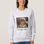 Unisex Custom Vintage Photo And Year Sweatshirt スウェットシャツ (正面)