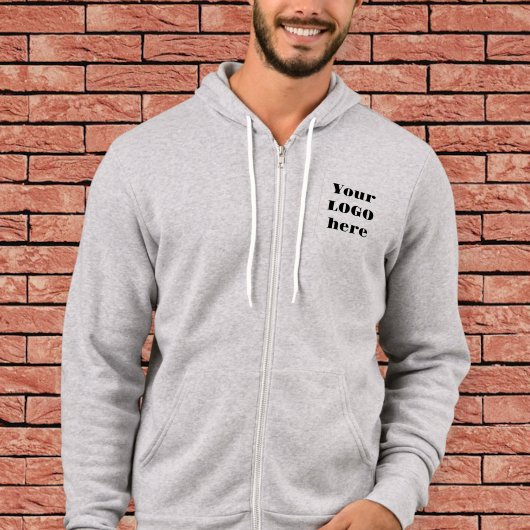 Unisex customized sweater with zipper パーカ