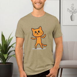 Unisex Funny & Trendy Cat Graphic T-Shirt - Tee  トライブレンドＴシャツ