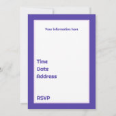 Unisex kids dinosaur ice cream party  招待状 (裏面)