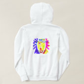 UniSex LK Wise Man Hoodie -Wisdom Worn Boldly パーカ (デザイン裏面)