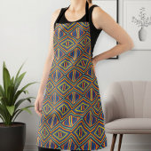 Unisex Long Apron with Unique Pattern  エプロン