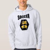 Unisex pullover hoodie. ash SOCCER 26 パーカ (正面)