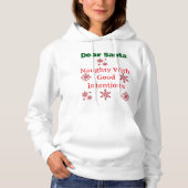 Unisex Xmas Pullover-Funny Xmas Quote パーカ (正面)