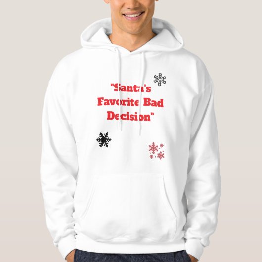 Unisex Xmas Pullover –Funny Xmas Quote パーカ (正面)