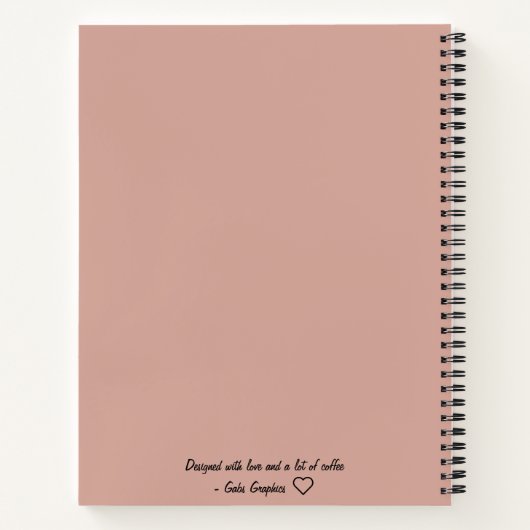 Unisonノートブック ノートブック (裏面)