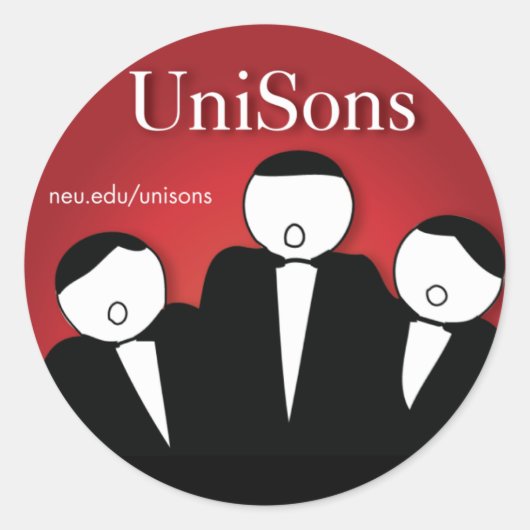 UniSons A Cappellaシール ラウンドシール (正面)