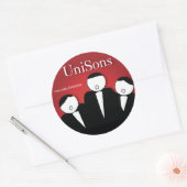 UniSons A Cappellaシール ラウンドシール (封筒)