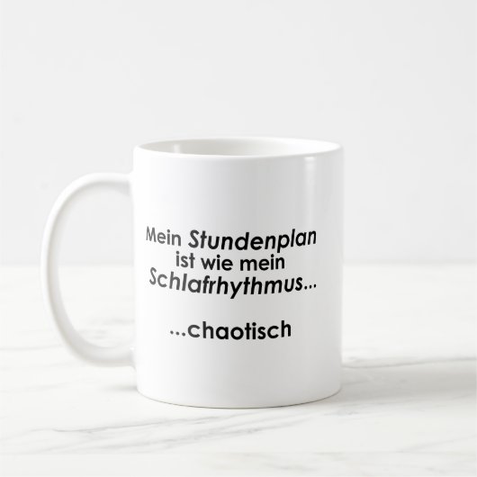 Unispruch コーヒーマグカップ (左)