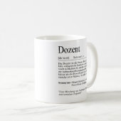 Unispruch "Dozent" Student Geschenk, Studenten コーヒーマグカップ (正面右)