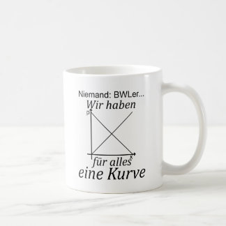 Unispruch "Kurve" Student Geschenk, Studenten コーヒーマグカップ