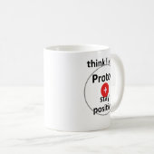 Unispruch "like a proton" Geschenk, Studenten コーヒーマグカップ (正面右)