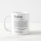 Unispruch "Medizin" Geschenk, Studenten コーヒーマグカップ (左)