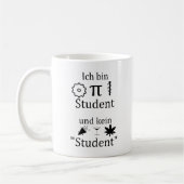 Unispruch "MINT Student" Geschenk, Studenten コーヒーマグカップ (左)