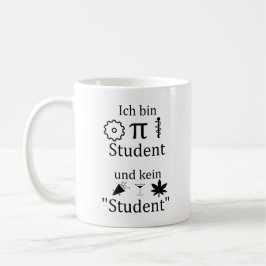 Unispruch "MINT Student" Geschenk, Studenten コーヒーマグカップ