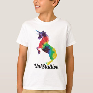 UniStallion -絞り染め Tシャツ